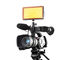 Lampu Video LED Profesional Lampu Kamera DSLR dengan Magnet Diffuser Depan